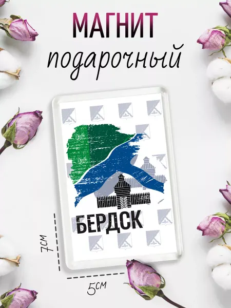 Филя Флаги Магнит на холодильник Флаг Бердска