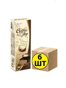 Печенье кофейное Coffee Joy, 90 г х 6 шт