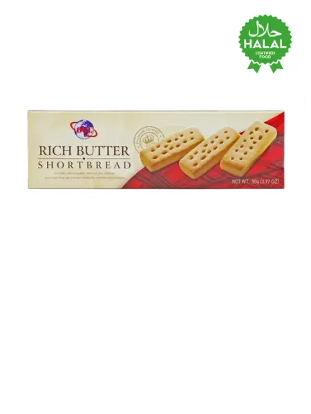 HUAMEI Печенье SHORTBREAD Классическое шотландское 90г