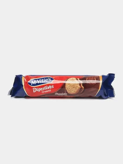 Шоколадное печенье McVitie's, с молочным кремом, 90 г
