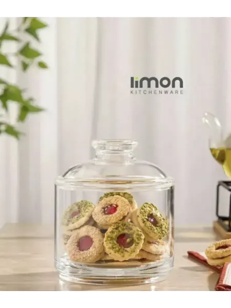 Limon Конфетница с крышкой для хранения пластиковая