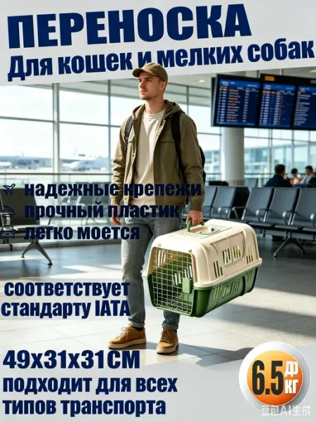 Переноска для животных, для всех видов транспорта