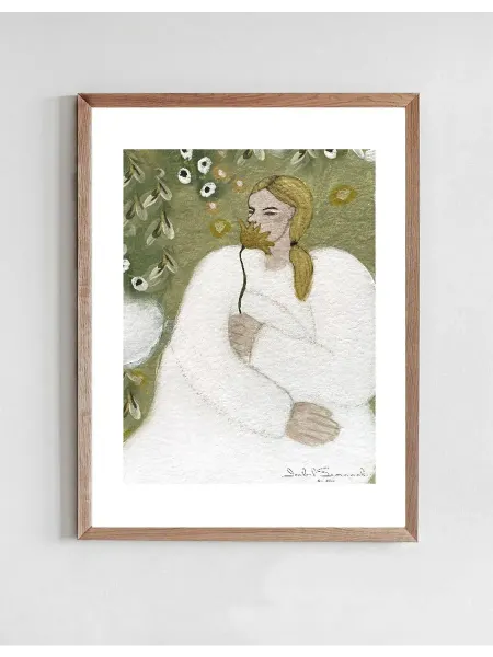 Onllyart Постер Наслаждаюсь своим садом 40x60