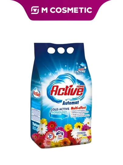 ACTIVE Порошок стиральный автомат, 3 кг