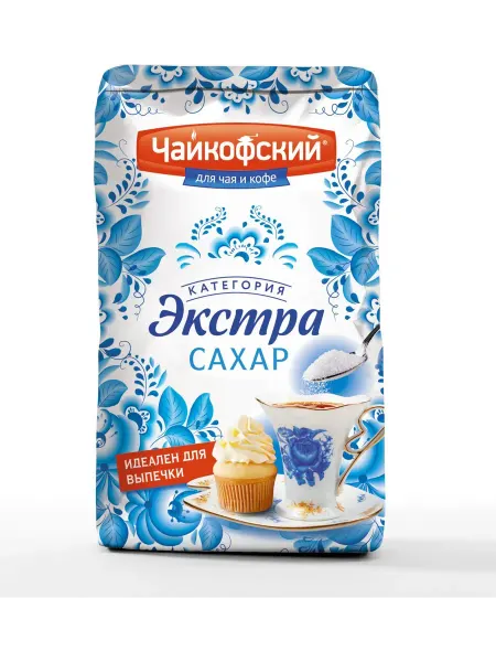 ЧАЙКОФСКИЙ Сахар белый песок 900 г