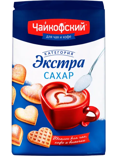 ЧАЙКОФСКИЙ Сахар Категории Экстра белый 900 г