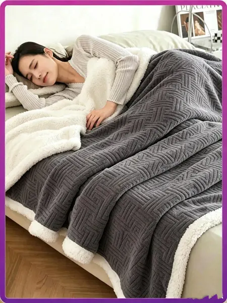 Greenville Плед 180x200 для дивана велюровый