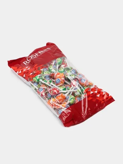 Конфеты Roshen Lollipops, фруктовый микс 900 г
