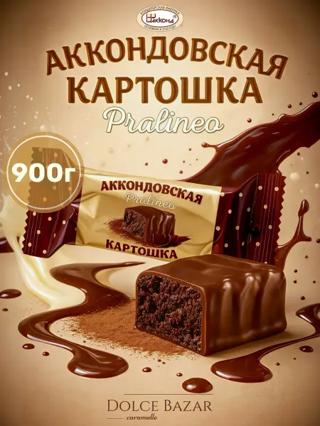 АККОНД Аккондовская картошка Pralineo (Пралинео), 900 г