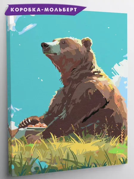 Red Panda Картина по номерам Медвежий перевал Животные 30x40
