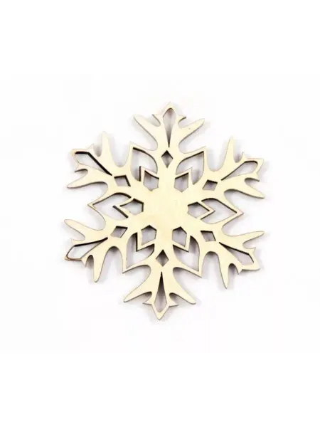 Деревянная заготовка Набор Новогодних заготовок для творчества"Снежинка"