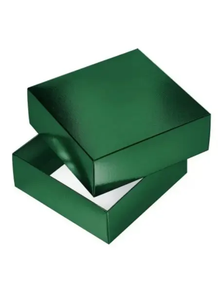 Коробка подарочная самосборная "METALLIC "" 18*18*6 5см 1 шт