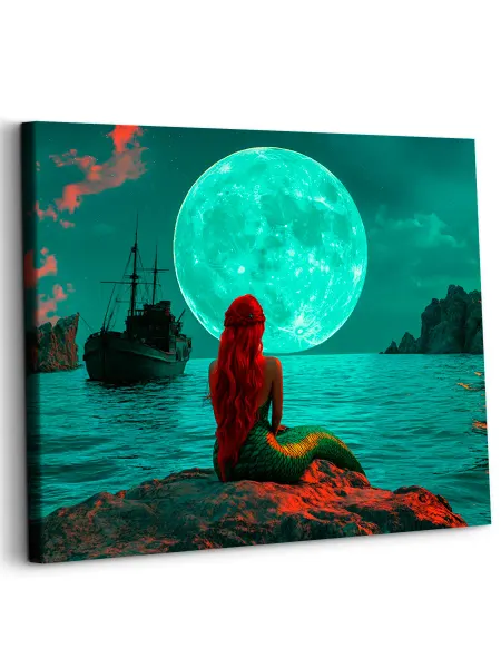 Art on Canvas Русалочка Картина по номерам 40х50 см