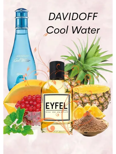 EYFEL Davidoff coolwater Парфюм женский W21 Подарок