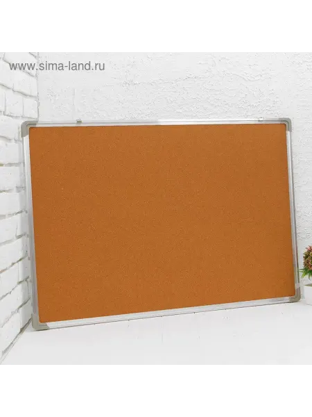 Calligrata Доска двусторонняя, пробковая и магнитно-маркерная, 90×60 см
