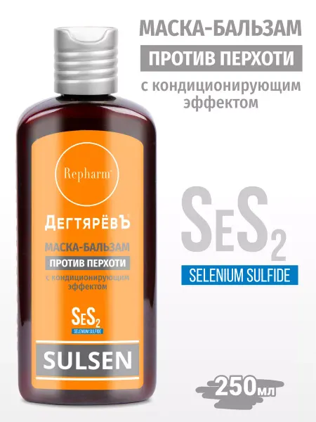 Repharm ДегтяревЪ Сульсен Маска-бальзам против перхоти 250 мл