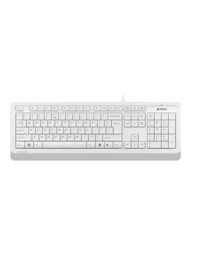 Клавиатура A4Tech FK10 USB, проводная, 104 клавиши, мембранная, для дома и офиса