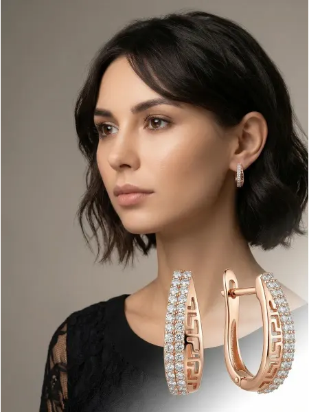 LUMI Insane Beauty Серьги бижутерия кольца английский замок