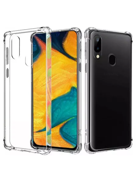APG-T Чехол на Samsung Galaxy A10S прозрачный силиконовый бампер