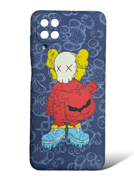Bostan-aks Фосфорный чехол Samsung Galaxy A12 Самсунг А12 Кавс (Kaws)