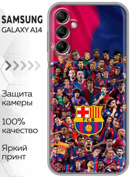 Marketclub Чехол на Samsung Galaxy A14 Барселона Barcelona