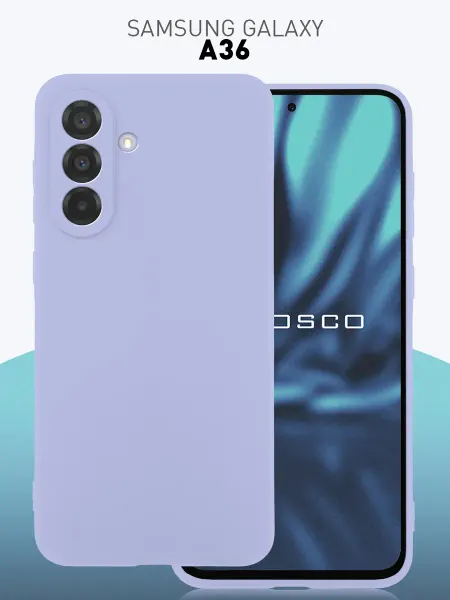 Rosco Тонкий чехол на Samsung A36 фиолетовый