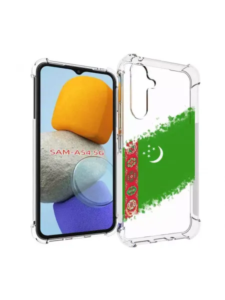 Чехол.ру Чехол флаг герб Туркменистан-1 Samsung Galaxy A54