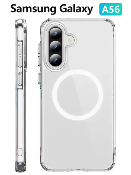 Zazpol Чехол на Samsung Galaxy A56 магнитный для MagSafe