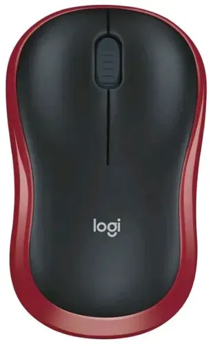 Мышь беспроводная Logitech M185 Red, оптическая, 910-002633