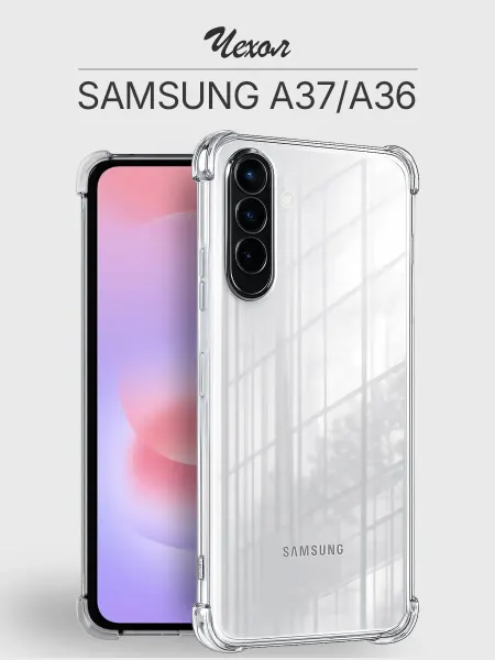Мобимания Чехол Samsung А37 5G прозрачный противоударный