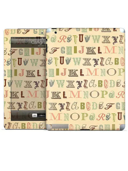 Gelaskins Виниловая наклейка для iPad Calligraphy-Julie Comstock