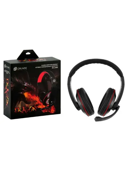 Гарнитура компьютерная игровая Oklick HS-L390G