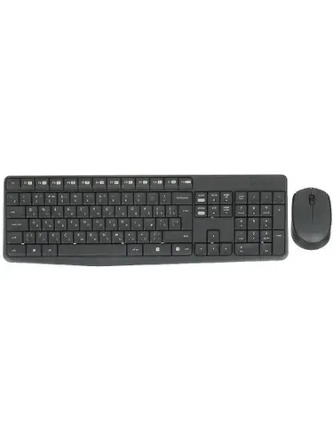 Комплект клавиатура+мышь Logitech MK235 (920-007949) черный