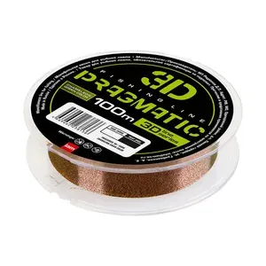 Леска для рыбалки Хамелеон зеленая PRAGMATIC 3D 100M CHAMELEON GREEN 0.14 мм