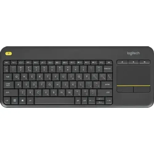 Logitech Клавиатура 920 - 007173 Клавиатура K400 Wireless Touch Plus Keyboard RU LAT