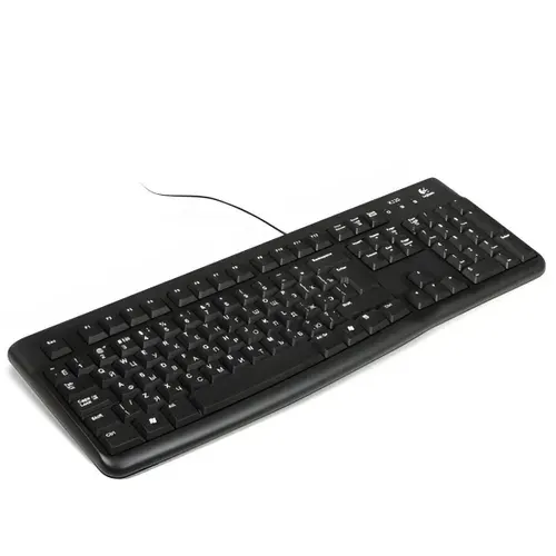 Клавиатура проводная Logitech K120 104 клавиши, 1.5 м, черная 510624-4027