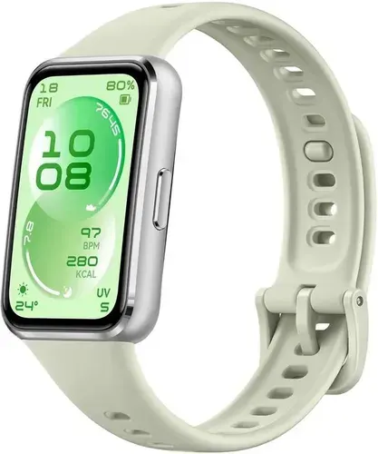 Фитнес-браслет Huawei Band 11 Candy-B29F, 1.62", серый, зеленый (55020GUY)