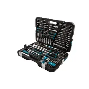 Набор инструментов, 1/4", 1/2", CrV, 120 зубьев, 115 предметов// Gross