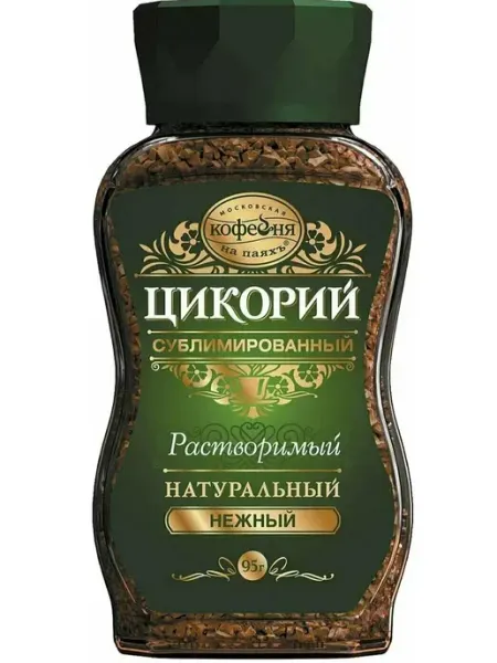 МОСКОВСКАЯ КОФЕЙНЯ НА ПАЯХЪ Цикорий Нежный 95 грамм 2 штуки