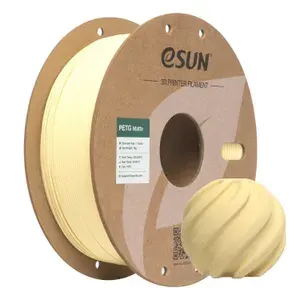 Филамент ESUN PETG-Matte для 3D принтера 1.75 Белый матовый 1 кг.