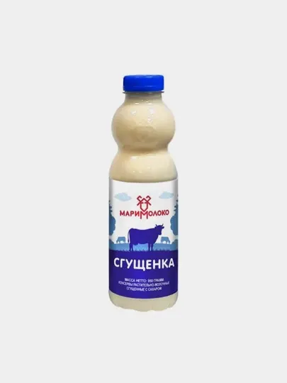 Сгущенка Российский продукт, сахаром, пэт, 950 г
