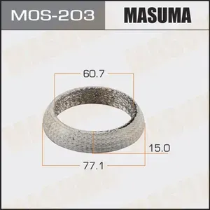 Кольцо глушителя 60.7 x 77.1 MASUMA