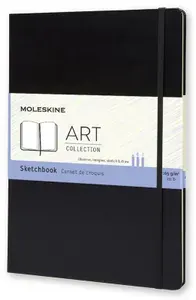 Блокнот для рисования Moleskine ART SKETCHBOOK A4 96стр. твердая обложка черный