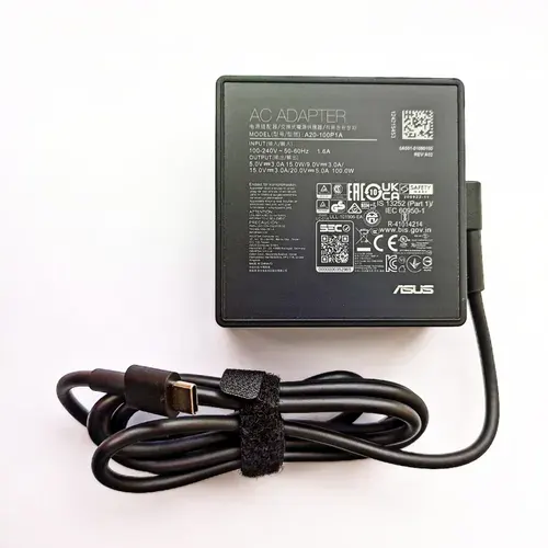 Блок питания ASUS 20V 5A 100W A20-100P1A USB TYPE-C для игровых ноутбуков ROG Zephyrus G14 GA401 G15 GA503