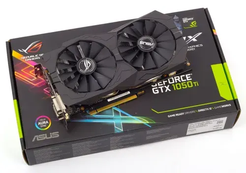 ASUS Видеокарта GeForce GTX 1050 Ti ASUS STRIX 4 ГБ (1050ti Asus Strix Retail)
