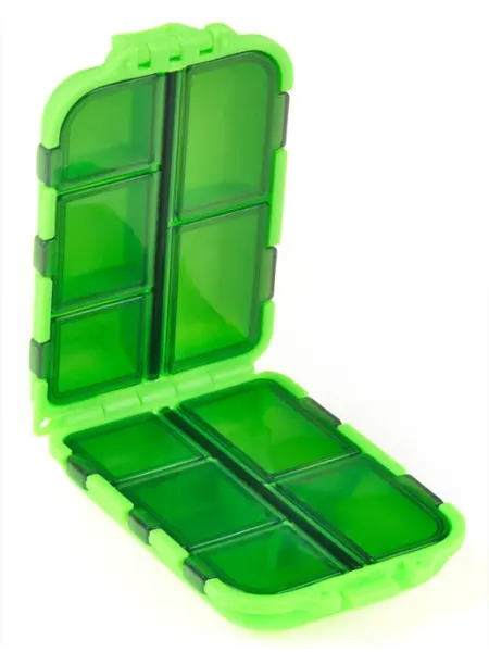 Meiho Коробка рыболов. FB-10 FLY BOX Green 97х65х30