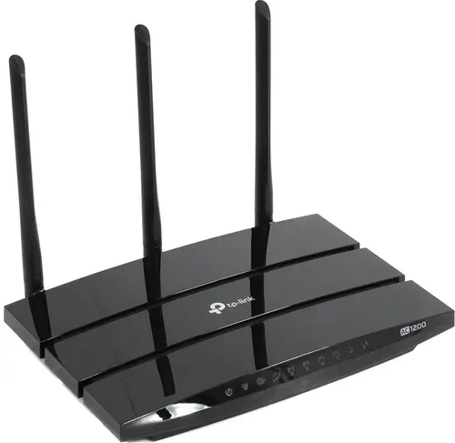Роутер TP-Link Archer C1200, 5 ГГц: 867 Мбит/с (802.11ac) + 2.4 ГГц: 300 Мбит/с (802.11n)