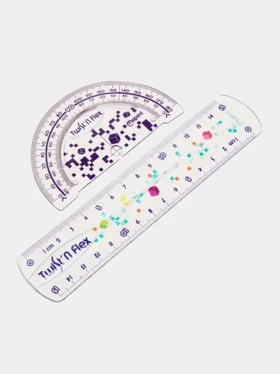 Набор линеек DRAFTING SET PIXEL PARTY TWISTNFLEX BAG Maped 981835 q0000051149
