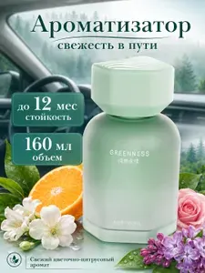 Ароматизатор автомобильный, для автомобиля и дома, aвтопарфюм, 160 мл ароматизатор для дома ароматизатор в машину ароматизатор для автомобиля