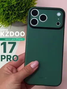 Ультратонкий чехол на Айфон 17 Про Air Skin с защитой камер, черный чехол для iPhone 17 Pro